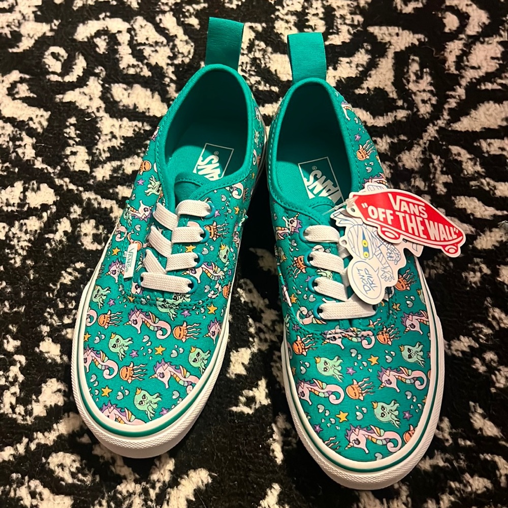 Girls Vans Sea Party shoes size 3